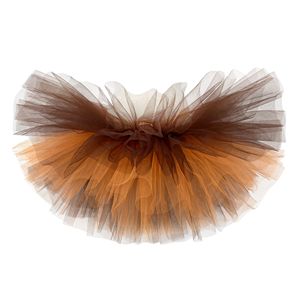 Jupes moelleuses de fête de princesse en tulle pour femmes Sexy Club Short Pettiskirt 6 Layered Halloween <span class=keywords><strong>Tutu</strong></span> Mini girl ballet skirt - Product Image 1