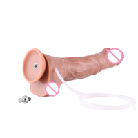 Hismith Sexual 9,5 Zoll Spritzender Silikon-Dildo 7 Zoll Einführbar mit KlicLok-System Freihändiges Erwachsenen-Intimspielzeug für Paare
