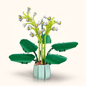Samtoy-rompecabezas 3D <span class=keywords><strong>de</strong></span> flores, ramo <span class=keywords><strong>de</strong></span> flores, bloques <span class=keywords><strong>de</strong></span> construcción para regalo <span class=keywords><strong>de</strong></span> San Valentín - Product Image 4