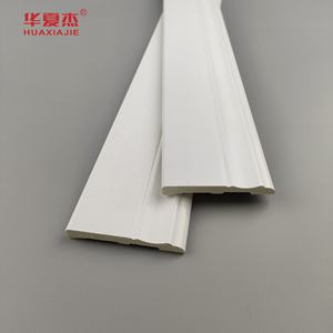 Toptan 76x9mm Pvc süpürgelik su geçirmez süpürgelik beyaz vinil koloni muhafaza - Product Image 5