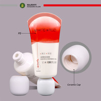 Tube cosmétique en céramique |   Emballage en plastique de 30 à 50 ml pour lotion corporelle et crème pour les yeux