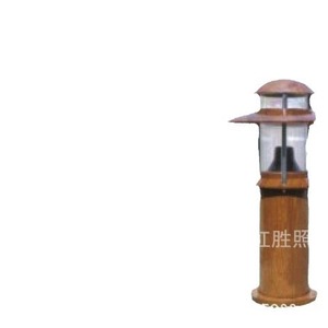 Lampes solaires LED pour pelouse en alliage d'aluminium, imitation bois, éclairage extérieur de jardin, résistantes à l'eau, semi-encastrées, garantie 3 ans - Product Image 3