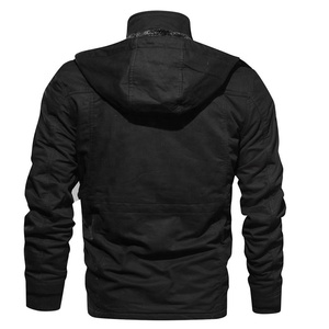 Vente en gros Veste de pilote de haute qualité pour hommes, vêtements d'extérieur chauds et épais pour hommes, veste pour hommes de grande taille - Product Image 6