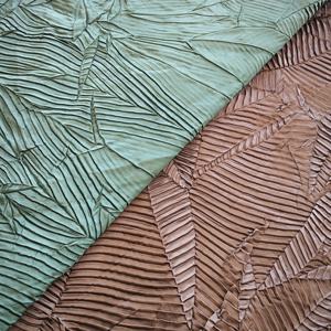 Tissu de soie spécial écrasé de vente directe d'usine pour les sacs à main et les vêtements mondains de dîner de pli - Product Image 5