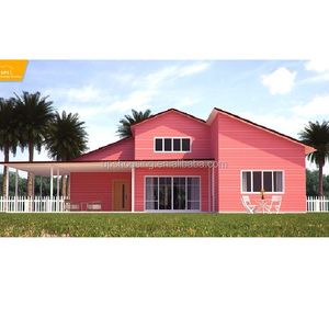 Fuente de la fábrica elegante calidad superior dos habitación prefabricadas de cemento inteligente casa/villa - Product Image 1