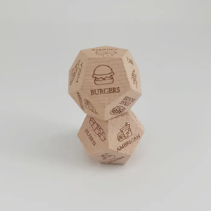 Dés <span class=keywords><strong>de</strong></span> décision alimentaire à emporter personnalisés dés <span class=keywords><strong>de</strong></span> décision alimentaire cadeau pour les gourmands - Product Image 5