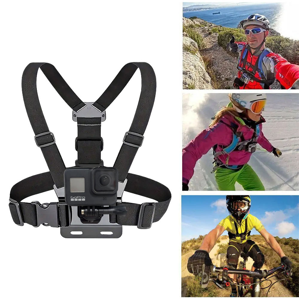 Hongdak for gopro Accessories Chest Strap Magnetic Bracket Sports Camera Accessories Outdoor Shooting Accessories Set
