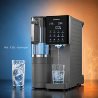 Distributeur d'eau intelligent de bureau, chaud et froid, à osmose inverse (RO), enrichi en hydrogène, avec filtre à eau alcaline instantanée chaude et froide