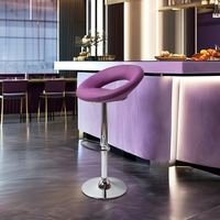 Chaises de bar modernes nordiques pour salle à manger, mobilier d'appartement, vente en gros directe d'usine, tabourets de bar