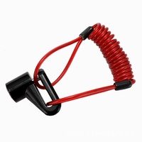 Aksesoris Skuter Listrik Kabel Pengingat Keamanan Kunci Rem Cakram Anti Maling + Kunci Cakram untuk Xiaomi M365 PRO