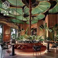 Projet commercial et solutions de restauration pour hôtels et restaurants Ensemble de meubles durables pour table et chaises de restaurant