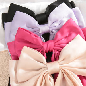 ปิ่นปักผมยาวทรงโอเวอร์ไซส์สุดหรูกิ๊บติดผมโบว์ติดผมอุปกรณ์เสริมผมโบว์ใหญ่สำหรับวันเกิดงานแต่งงานวันหยุด - Product Image 6