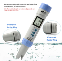 Nouveau compteur de qualité de l'eau COM100 EC/TDS/TEMP moniteur de piscine d'aquarium de haute précision détecteur de conductivité stylo testeur de pureté