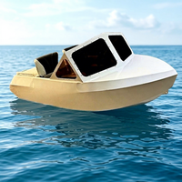 Mini-moteur à grande vitesse en aluminium pour adultes, bateau électrique à 2 places - Jet ski et bateau de surf, puissance 20 kW, batterie au lithium
