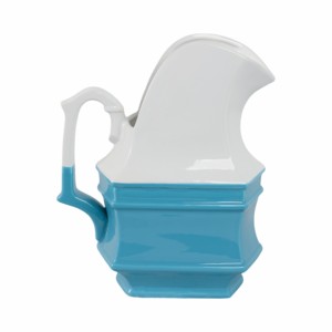 Vaso in Ceramica Design Moderno Blu e Bianco, Decorativo per Soggiorno e Camera da Letto, Stile Unico - Product Image 1