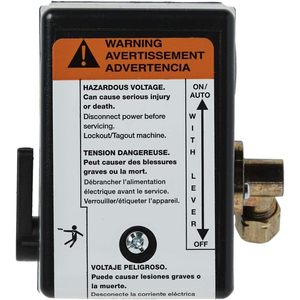 Pressostat Ingersoll-Rand G1/2 SPDT 10 ampères IP54 pour compresseur monophasé - Product Image 2