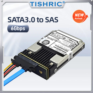 TISHRIC SATA3.0 ถึง SAS 29PIN การ์ดอะแดปเตอร์ 22 พินถึง 29 พิน SAS ฮาร์ดไดรฟ์โซลิดสเตต SSD การ์ดขยายอุปกรณ์เสริมคอมพิวเตอร์ - Product Image 4