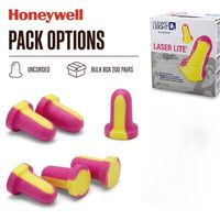Bouchons d'oreilles en mousse HoneyWell avec adhésif en silicone, confortables, réduisant le bruit, 200 paires/boîte