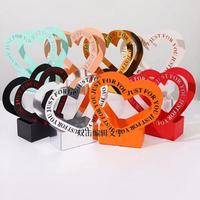 Boîte cadeau en forme de cœur JOSI, très vendue, plusieurs couleurs, impression personnalisée du logo, Saint-Valentin, anniversaire