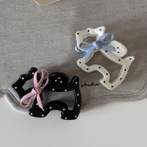 Pinzas para el Cabello con Diseño de Animales Adorables, Ajustables, con Diseños de Cachorros y Tiburones, con Lazos Decorativos - Product Image 2