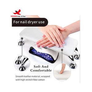 Reposabrazos de Uñas Profesional de Alta Calidad Personalizado a Bajo Precio, Almohada de Cuero PU para Manicura - Product Image 3