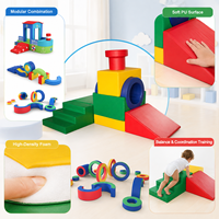 Service de personnalisation de produits : Grands blocs de construction en mousse souple pour l'autisme, pour la stimulation sensorielle, l'exploration et le glissement