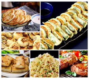 Automatische antiaanbak grillpan voor het bakken van gevulde gestoomde broodjes, dumplings en gyoza. - Product Image 4