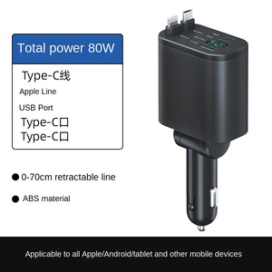 One-to-Five Super Fast <b>Cable</b> Telescopic with 12-24v Voltage Compatible Car - Product Image 5