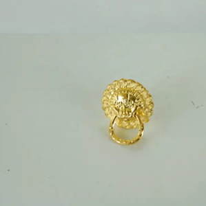 2025 New Design Wholesale Hot Sale <strong>Gold</strong> Lion Head Pull Cabinet Handle <strong>Knobs</strong> Pull Handle - Product Image 4