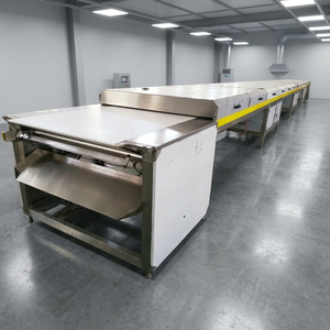 Machine à fabriquer du chocolat, tunnel de refroidissement en acier inoxydable, équipement de boulangerie haute productivité, couleur blanche, alimentation par prise murale - Product Image 1