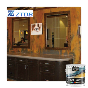 Muestra Gratuita de Pintura Decorativa para Paredes Interiores Resistente al Óxido, Revestimiento Líquido Acrílico con <span class=keywords><strong>Efecto</strong></span> <span class=keywords><strong>Cobre</strong></span>, Aplicación con Espátula - Product Image 4