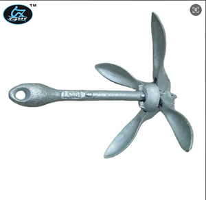 Ancla Plegable Portátil <span class=keywords><strong>de</strong></span> Acero Inoxidable <span class=keywords><strong>de</strong></span> Alta Calidad para <span class=keywords><strong>Kayak</strong></span> y Bote, 1.5 kg, Color Plateado, para Lagos y Ríos - Product Image 3