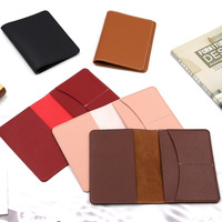 Porte-documents de voyage vintage en cuir PU pour billets d'affaires, passeport, protection de visa, porte-cartes bancaires 7 pouces – Vente en gros