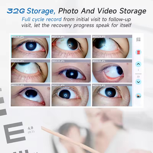 Moniteur HD intelligent avec écran <span class=keywords><strong>de</strong></span> 11 pouces Testeur des yeux portable 1X Grossissement <span class=keywords><strong>de</strong></span> la peau <span class=keywords><strong>Scanner</strong></span> <span class=keywords><strong>de</strong></span> vérification des yeux pour clinique domestique - Product Image 4