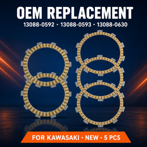 Kit d'embrayage 5 pièces pour <span class=keywords><strong>Kawasaki</strong></span> <span class=keywords><strong>Ninja</strong></span> 400 Z400 ZX-4R Z500 <span class=keywords><strong>Ninja</strong></span> 500 OEM 13088-0592 13088-0593 13088-0630 - Product Image 6