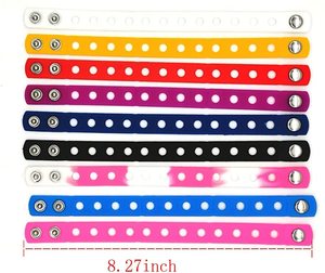 Bracelets en silicone réglables de <span class=keywords><strong>8</strong></span> pouces avec breloques en PVC amovibles, accessoires décoratifs colorés et mignons pour des fins promotionnelles - Product Image 3