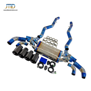 Échappement arrière en titane JTLD pour <span class=keywords><strong>BMW</strong></span> Série <span class=keywords><strong>M</strong></span> <span class=keywords><strong>F90</strong></span> M5 S63 4.4t Échappement à soupapes Échappement électrique Tuyaux d'échappement - Product Image 3