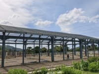 Structure en acier préfabriquée Q355B haute résistance pour entrepôt industriel et atelier de stockage