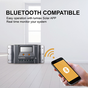 Contrôleur de charge solaire MPPT 10A avec USB, régulateur solaire MPPT 12V, contrôleur de charge USB - Product Image 3