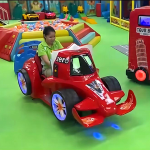 Interactive Coin-Operated Kids Amusement Machine <strong>Red</strong> 3D Racing Car Game 17-inch LCD Motion Sensing Fiberglass <strong>Arcade</strong> Indoor - Product Image 5