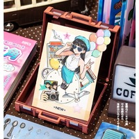 20 Stiker Per Paket Seri Liburan Showa Dekorasi Planner DIY Bergaya Manga Jepang Retro