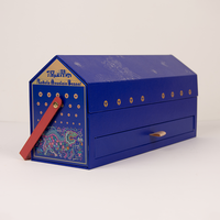 Maßgefertigte A-Frame Magnetische Klappbare Luxus-Geschenkbox aus Hartpapier mit Griff und Schublade für Souvenir-Verpackungen in Hochwertiger Qualität