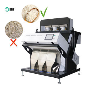 Hocheffizientes 2-Kanal-Reisfarbensortierer-Förderbandsystem mit Touchscreen, ideal für Lang- und Kurzkornreis - Product Image 1