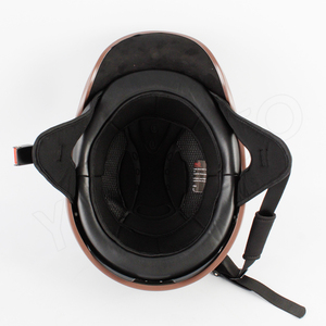 Casco Medio YHMOTO con Visera Solar para Motocicleta, Scooter, Cruiser, Chopper, Liberación Rápida - Product Image 2