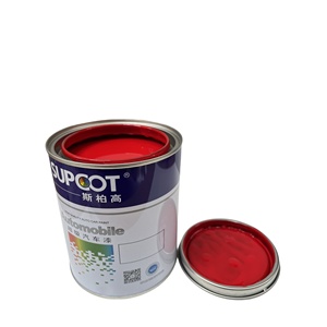 Pintura en Aerosol 2K de Textura Metálica Roja a Base de Acrílico de Alto Rendimiento y Bajo Precio B33 para Automóviles y Electrodomésticos - Product Image 2