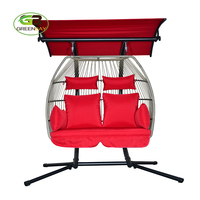 Chaise balançoire suspendue en acier pour Patio, mobilier d'extérieur, bon marché, Bali