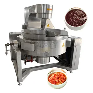 MYONLY Industrial Automatic Nougat Cook Mixer Jam Stir Pot Sauce Planetary Jacketed Kettle with Mixer