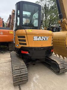 รถขุดขนาดเล็ก 5.5 ตัน แบบ Zero Tail Swing คุณภาพสูง มือสอง SANY SY55U ของแท้ SY35 SY60C SY75 พร้อมขาย เครื่องยนต์ Kubota - Product Image 3