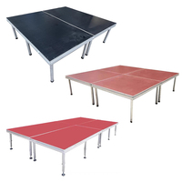 Plate-forme de podium de scène en aluminium portable de scène de concert d'événement mobile de haute qualité