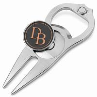 Accessoires de golf multifonctionnels personnalisés, outil de réparation de divots de golf personnalisé, ouvre-bouteille avec marqueur de balle magnétique à vendre